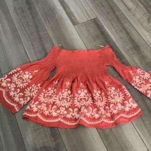 Off shoulder blouse